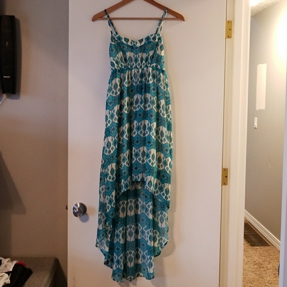 Beachy Flowy High Low Dress